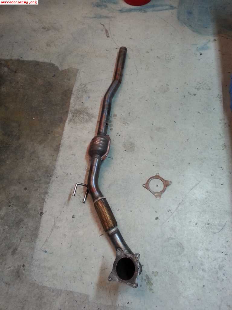 Downpipe con catalizador alto flujo rc racing tfsi
