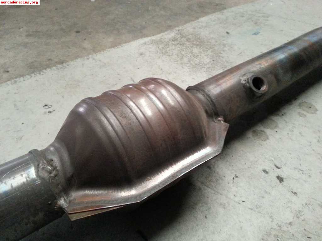 Downpipe con catalizador alto flujo rc racing tfsi