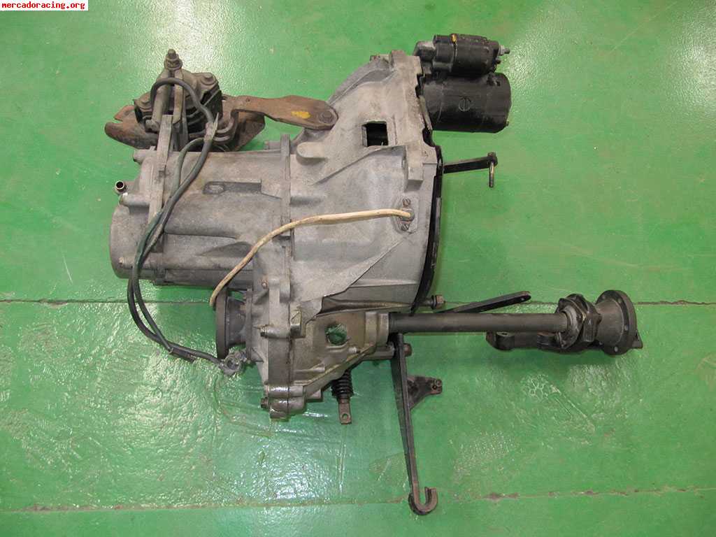 Caja de cambios lancia delta hf turbo 1600 