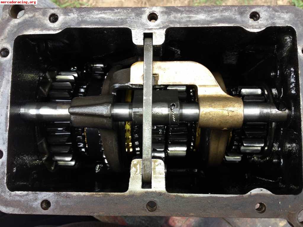 Caja de cambios ford rocket tran-x, dientes rectos