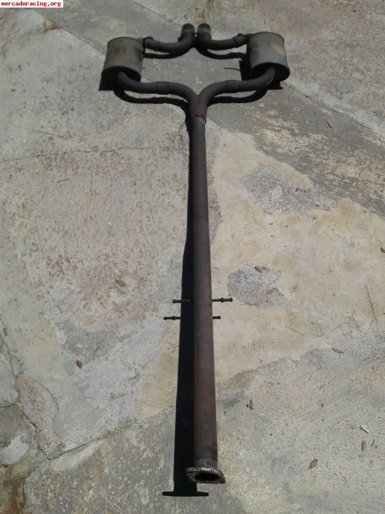 Se vende escape deportivo completo mini cooper s r53