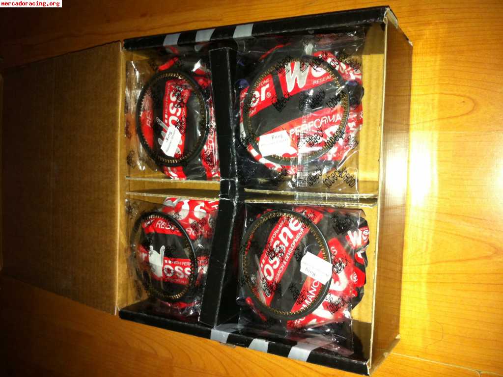 Pistones forjados clio 1.8 16v