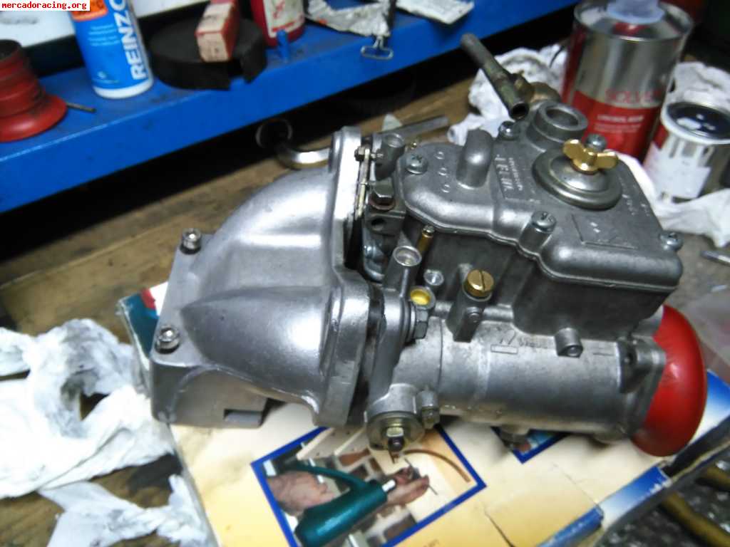 Colector y carburador weber preparaciones abarth