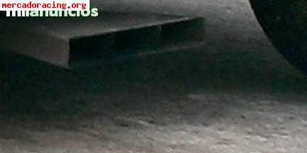 Línea escape lateral y downpipe gt turbo