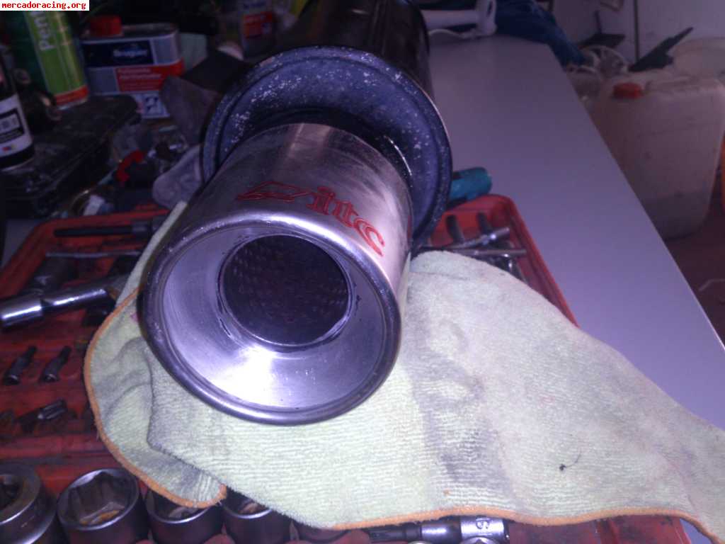 Vendo tubo montado en un cupra