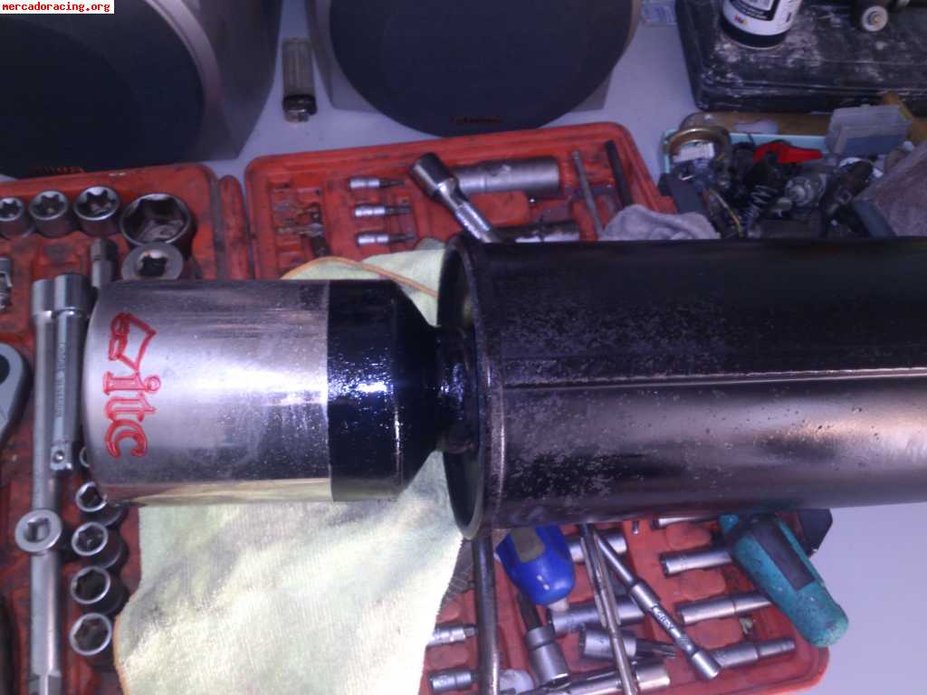 Vendo tubo montado en un cupra
