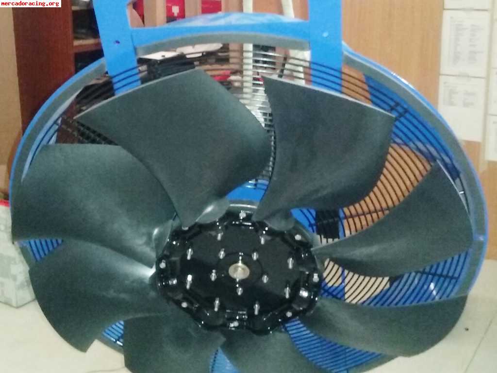 Ventilador con motor para banco de potencia