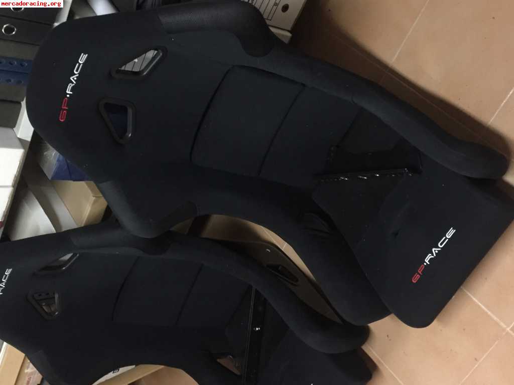 Vendo baquets nuevos gp race