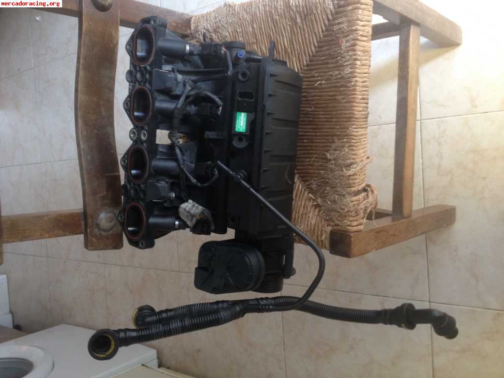 Rampa de inyectores,admision,mariposa