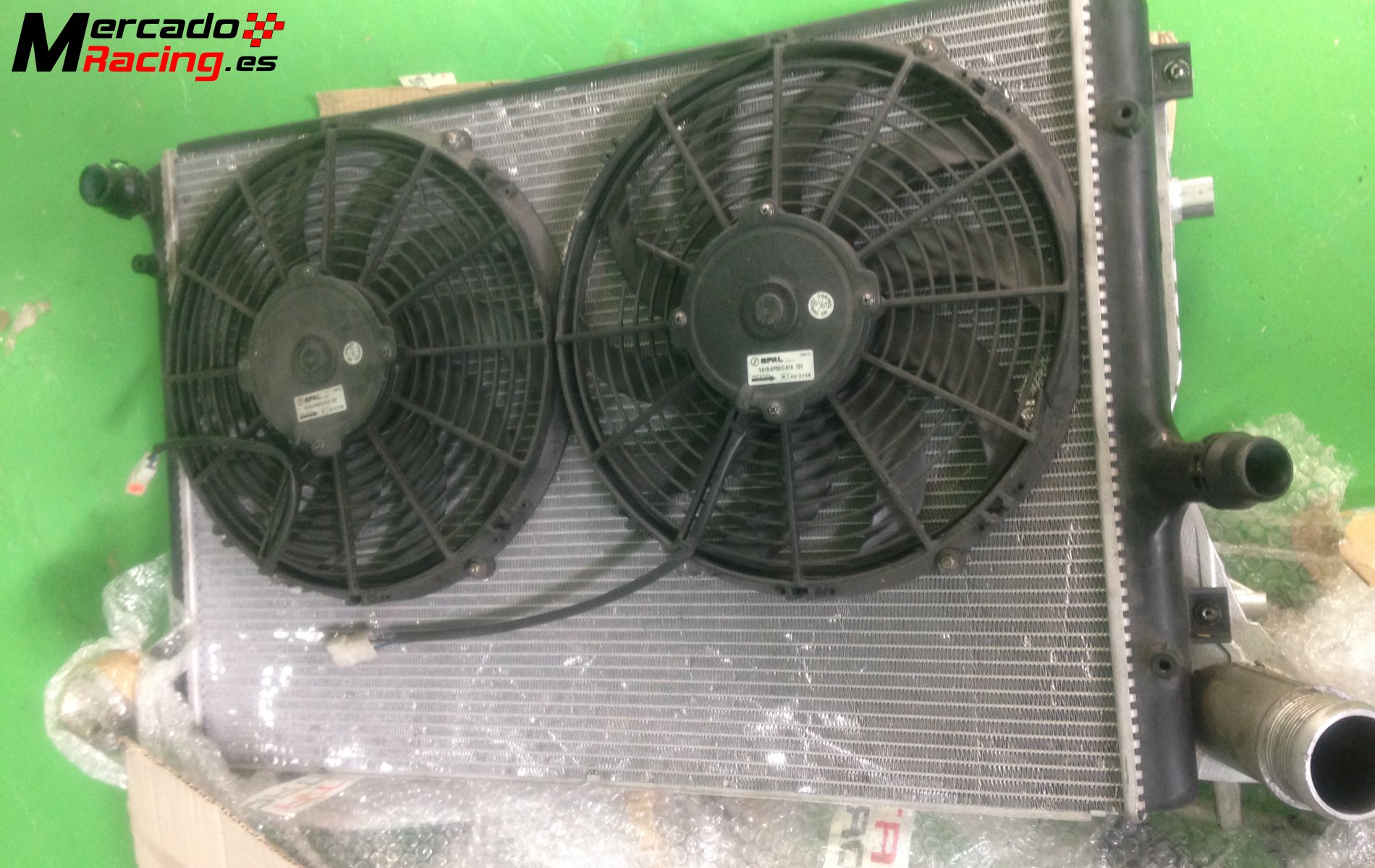Intercooler y radiador leon supercopa