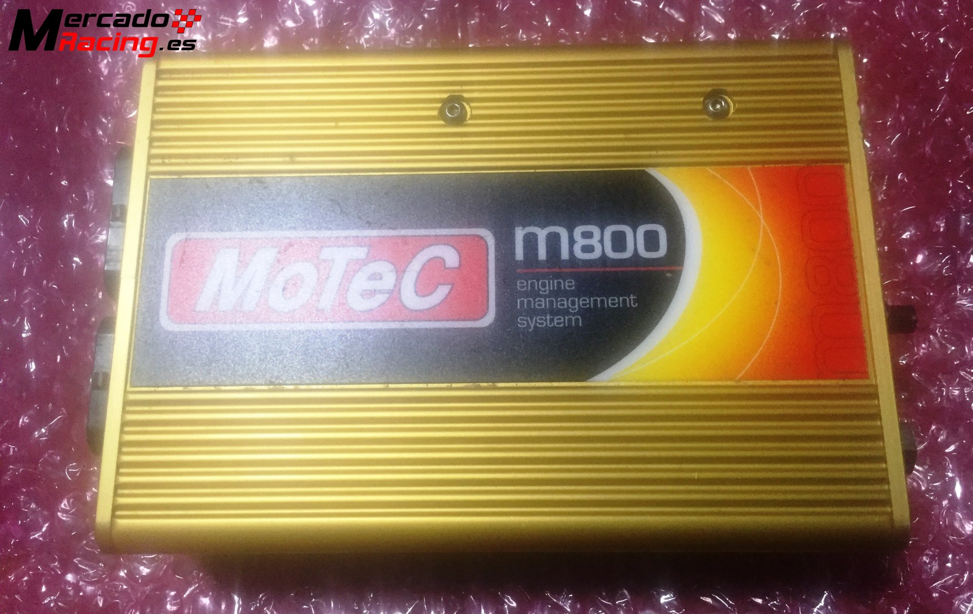 Ecu motec m800 caja dorada con todas las opciones habilitada