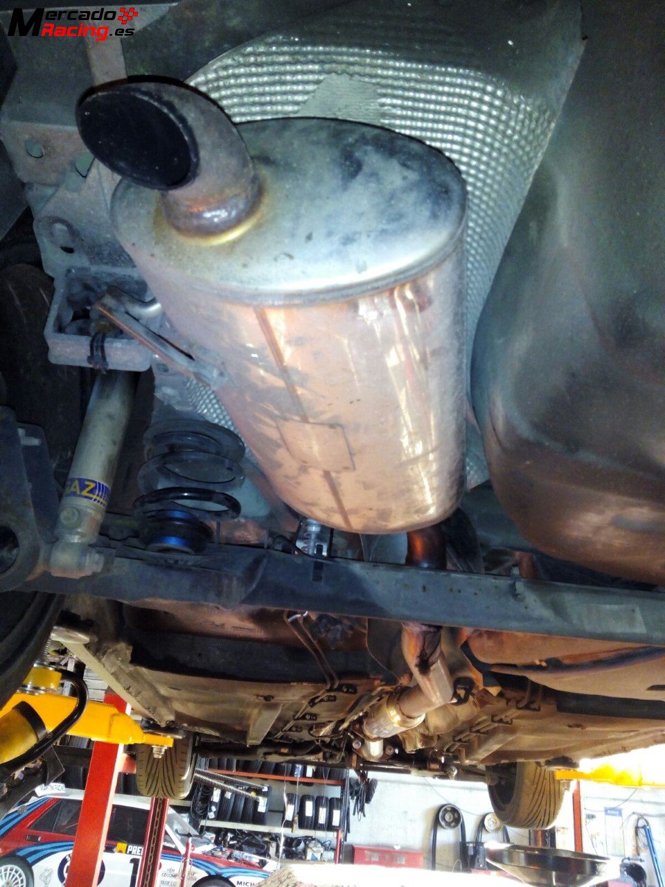 Linea de escape completa supersprint inox. clio 172