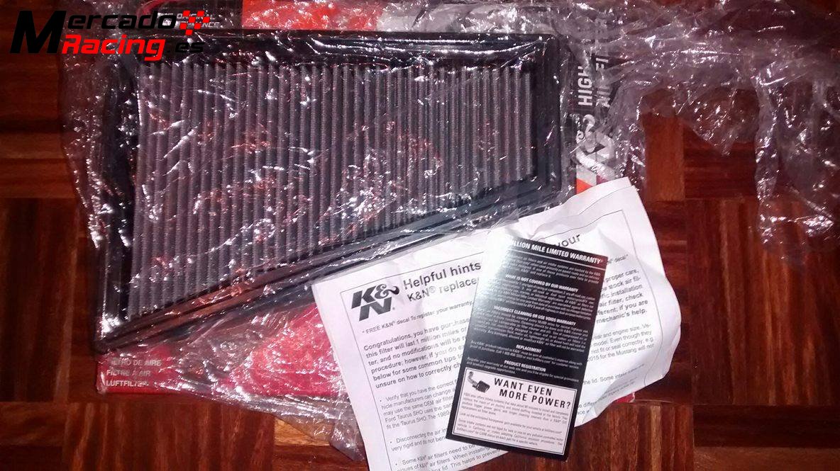 Filtro sustitucion k&n clio sport 172 y 182