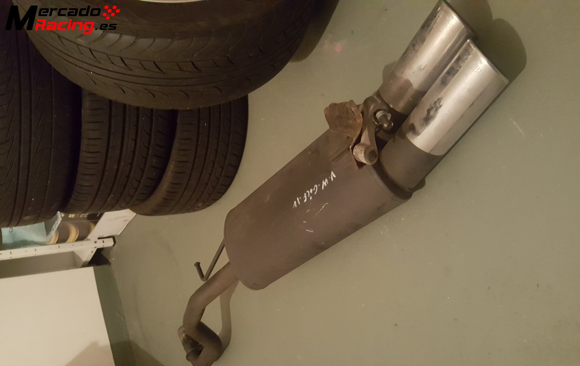 Silencioso superprint doble salida 