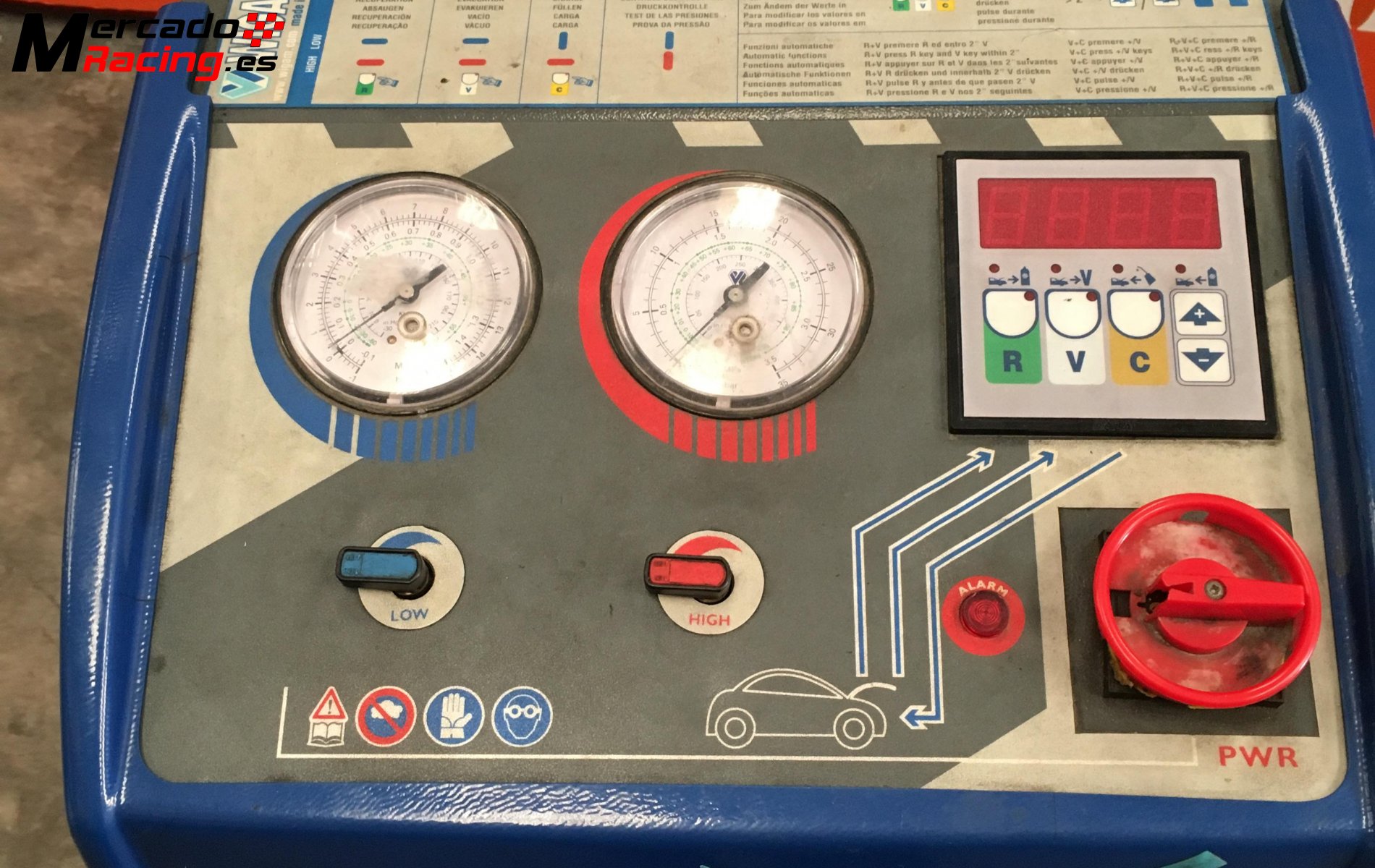 Equipo automático aire acondicionado
