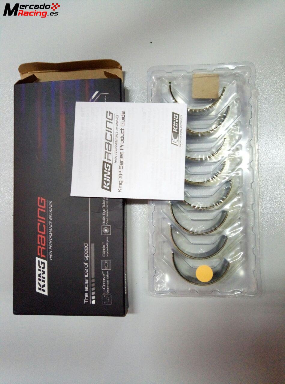 Casquillos biela trimetalicos king racing para f7p, f7r, f4r