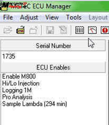 Se vende centralita motec m800
