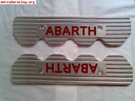 Tapas aluminio abarth