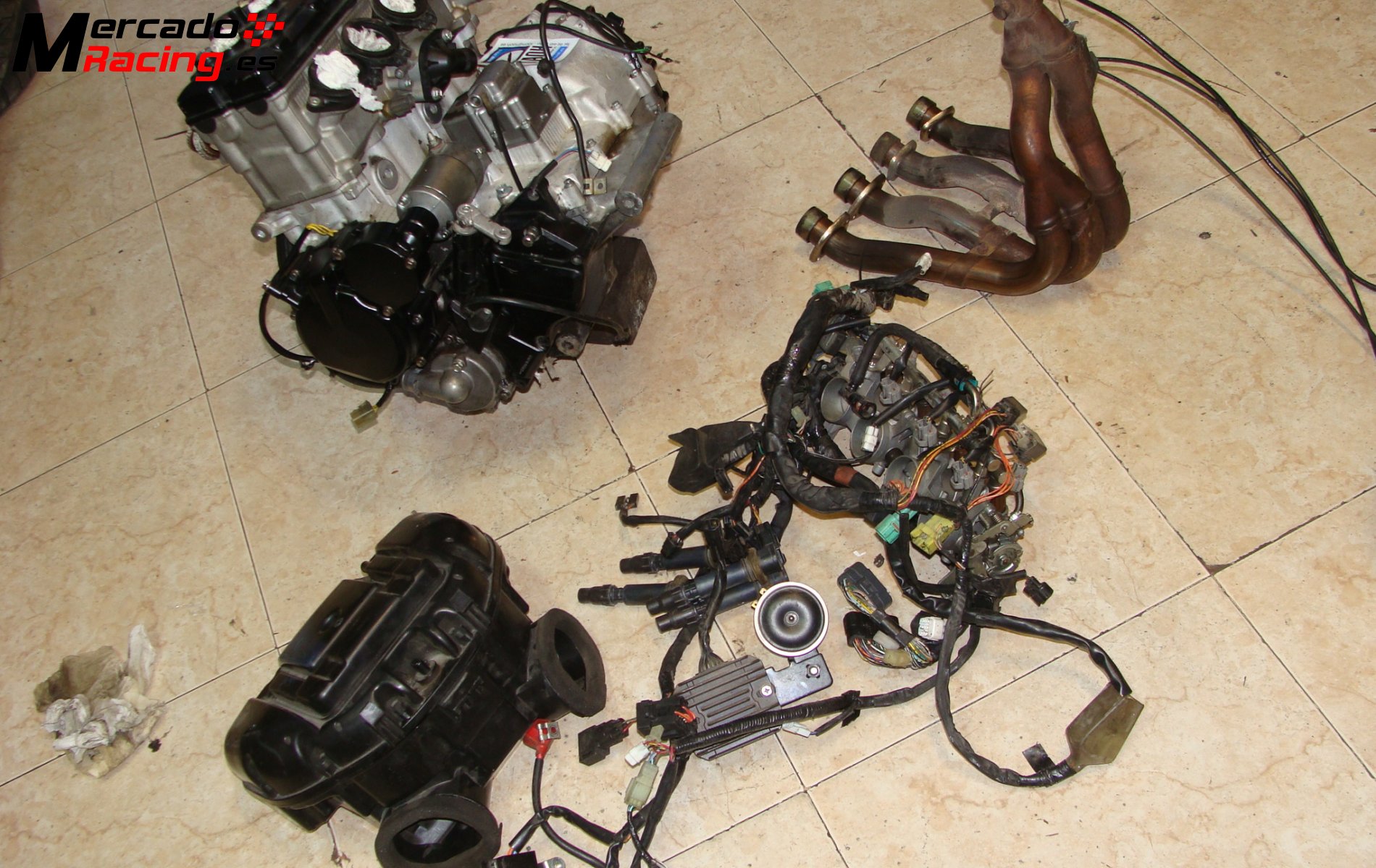 Motor suzuki gsx 600 r k7,  completo o desnudo