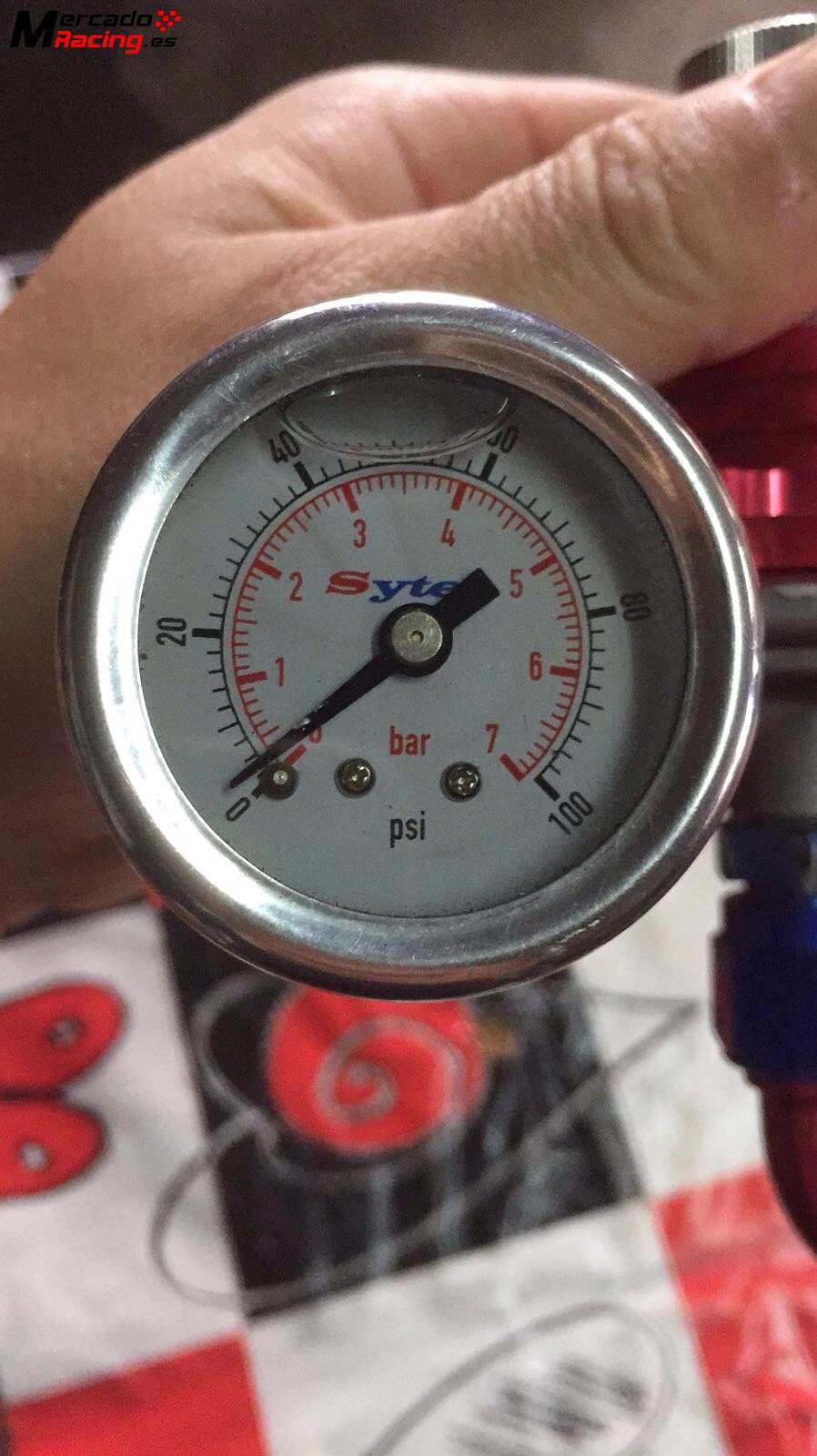Regulador presión gasolina sytec