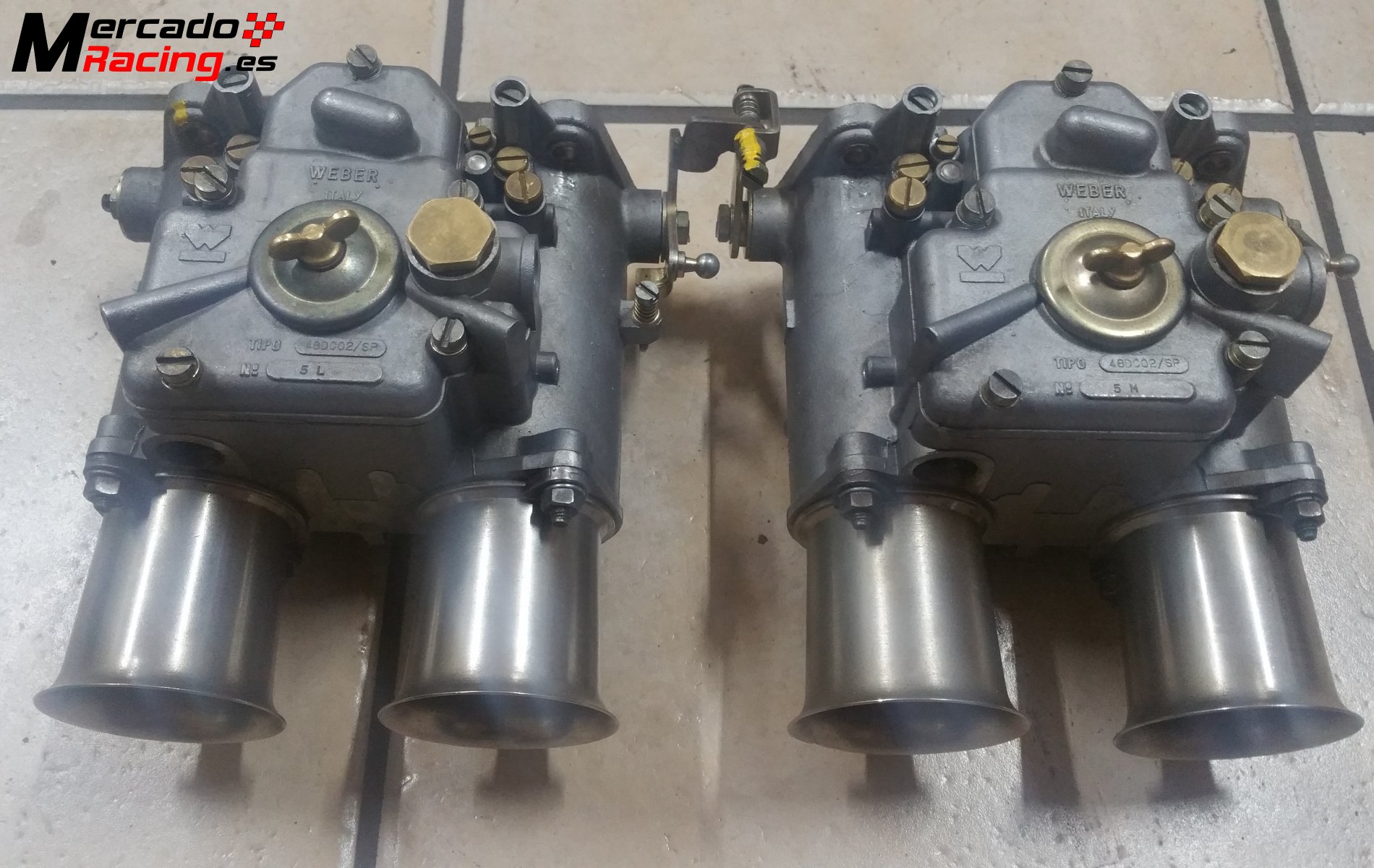 Carburadores weber 48 dco italianos