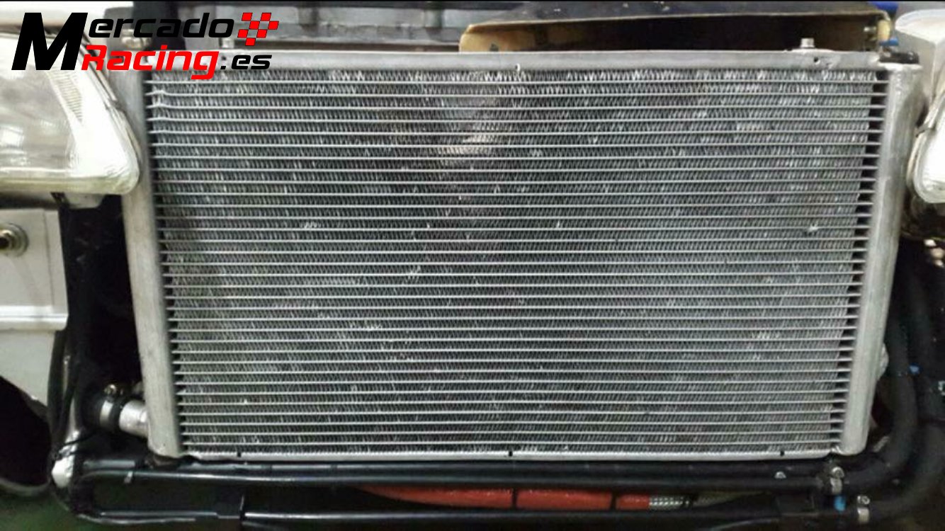 Radiador de aluminio tipo saxo kitcar