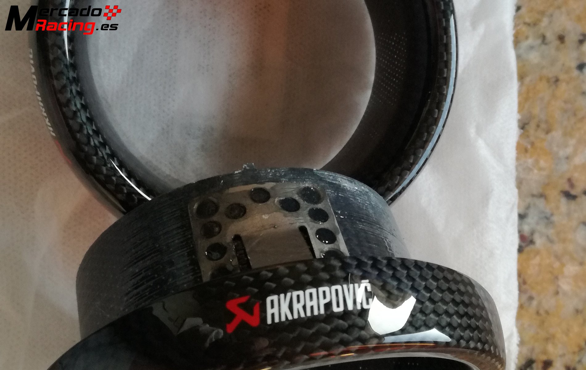 Canulas akrapovic clio 203