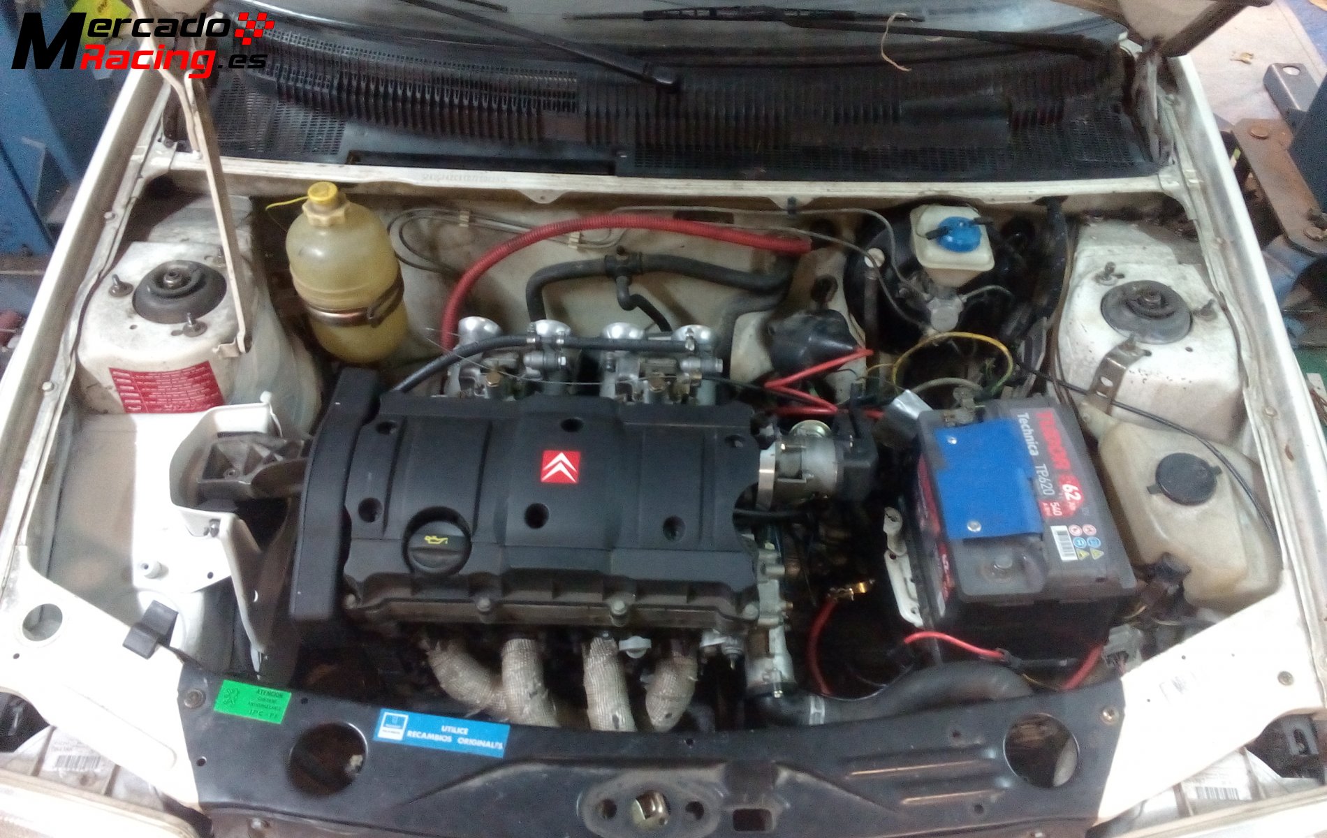 Motor 1.6 16v nfu carburación 