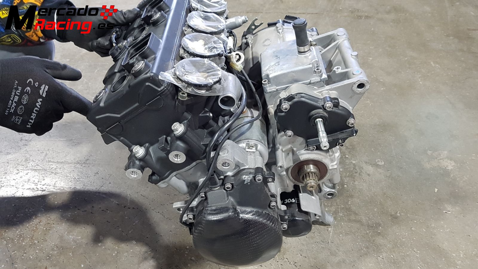 Motor/engine yamaha r6 2005 injection 2.000 km (real)