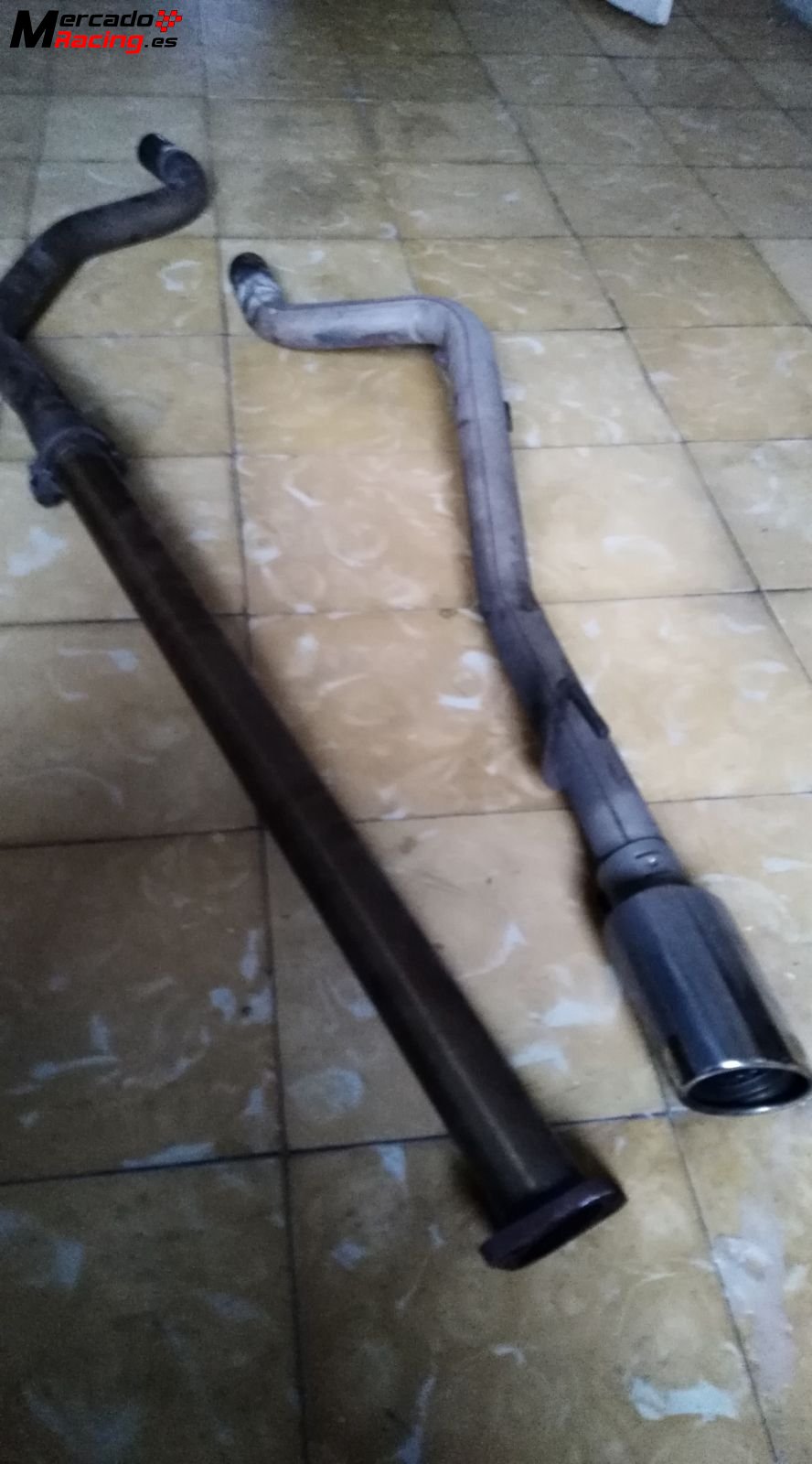 Linea de escape fiat grande punto