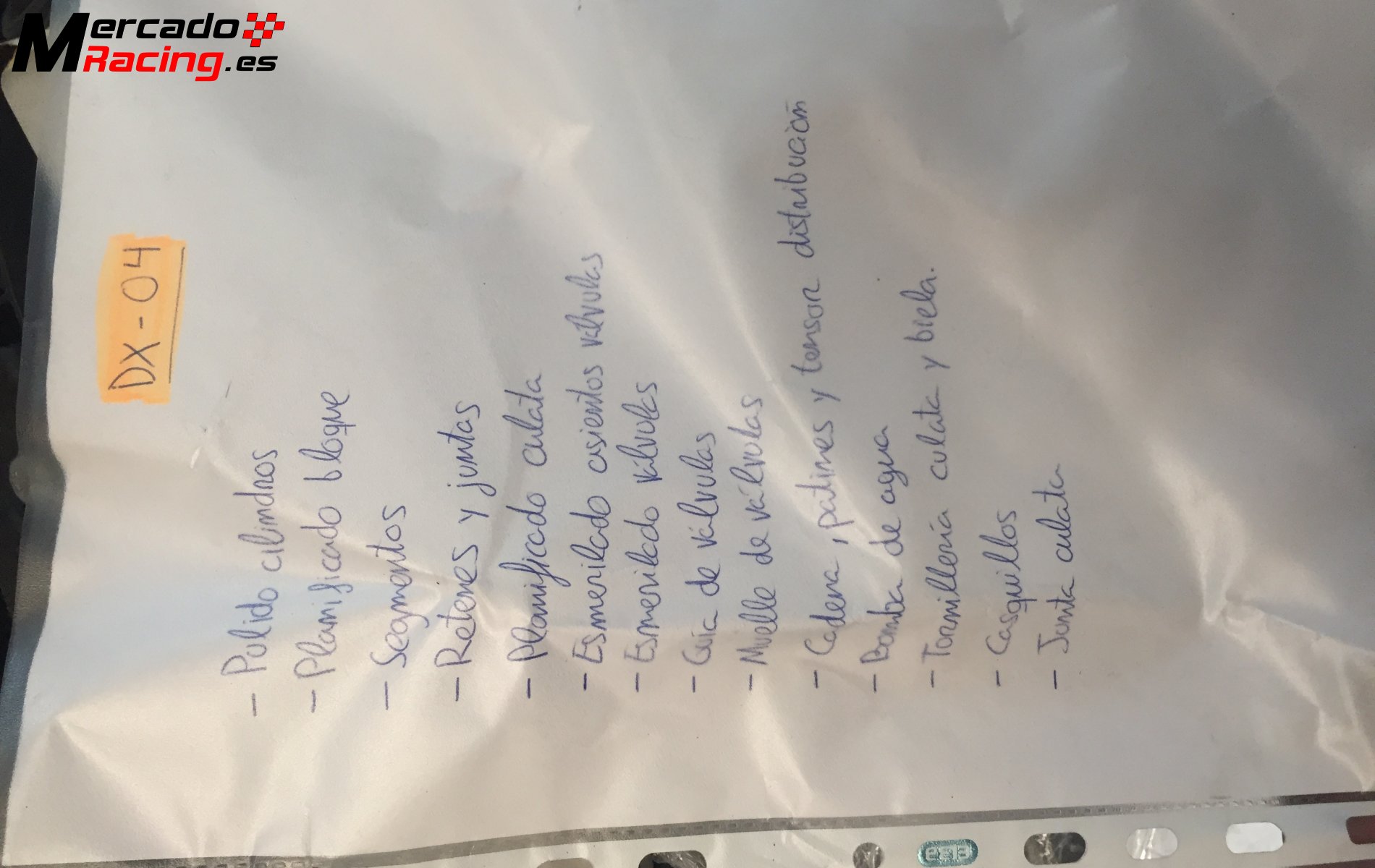 Motor mini challenge revisado con interior nuevo 