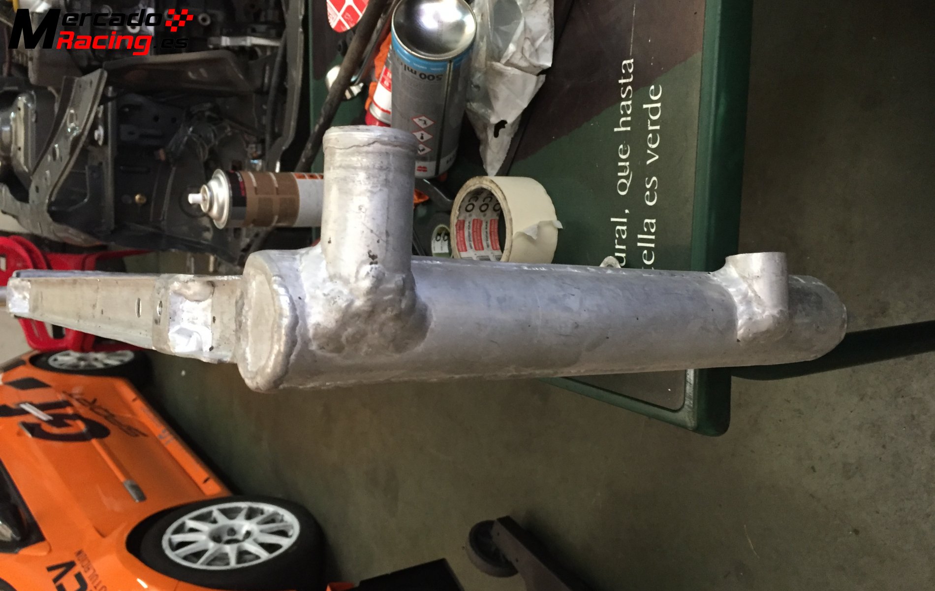 Radiador de aluminio tipo saxo kitcar