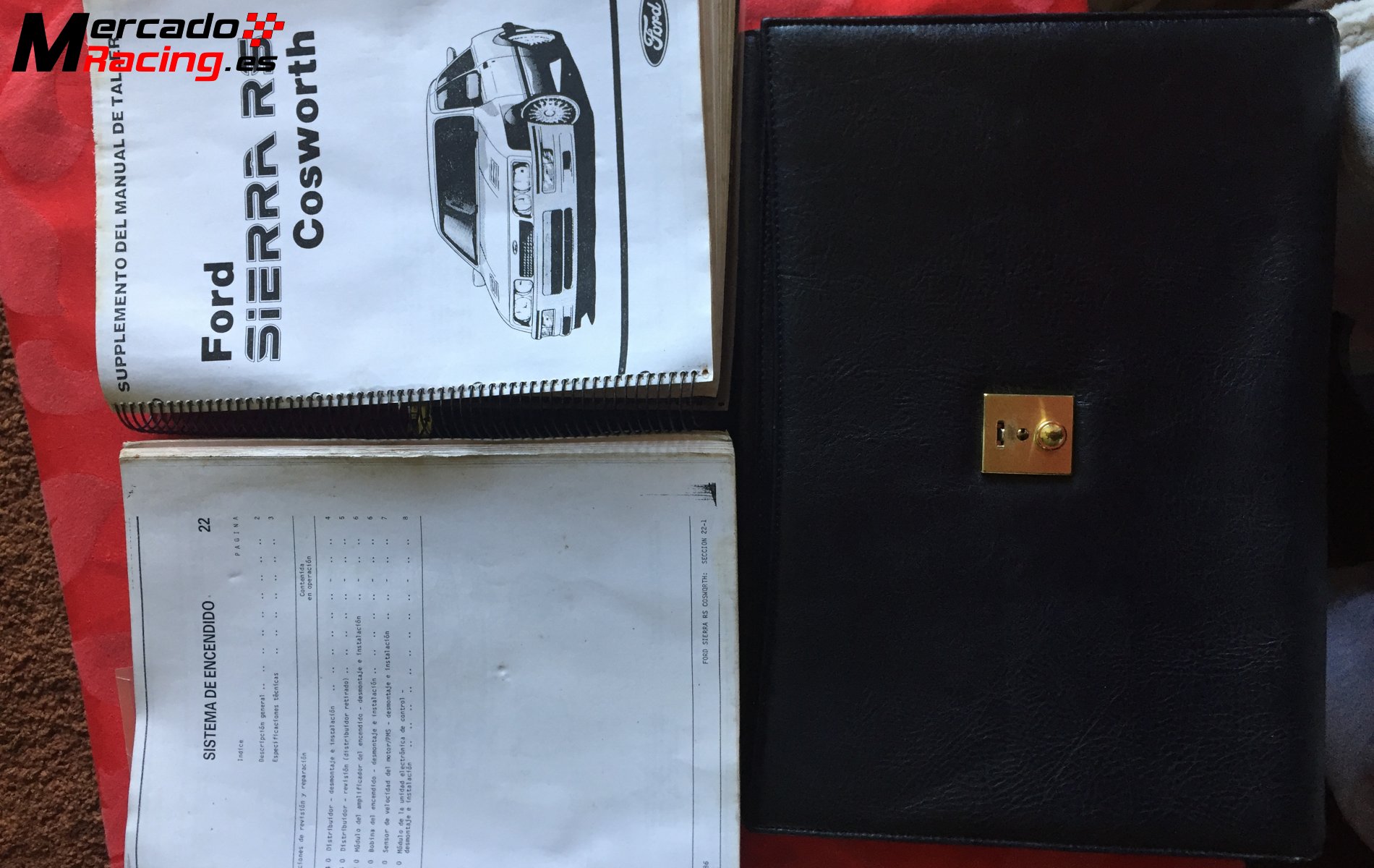 Manual sierra cosworth año 1986