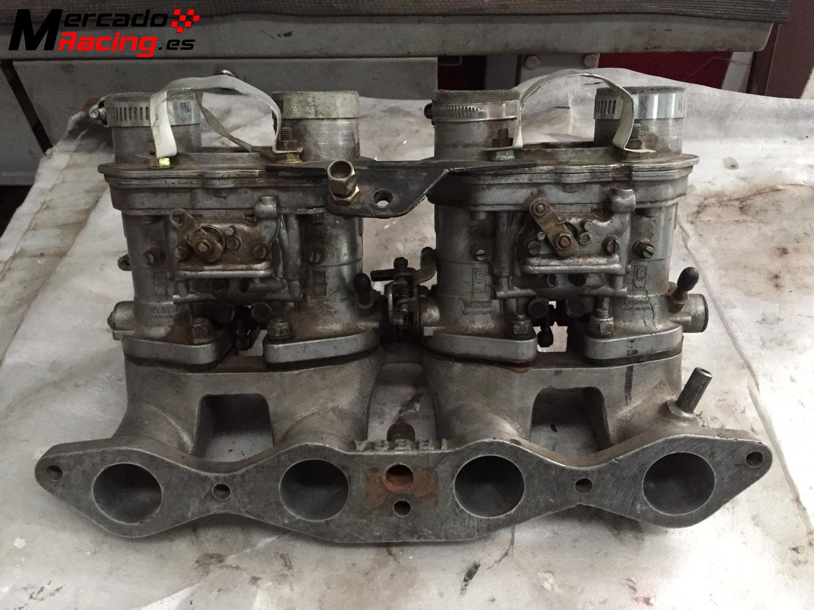Doble carburacion ford fiesta mk1