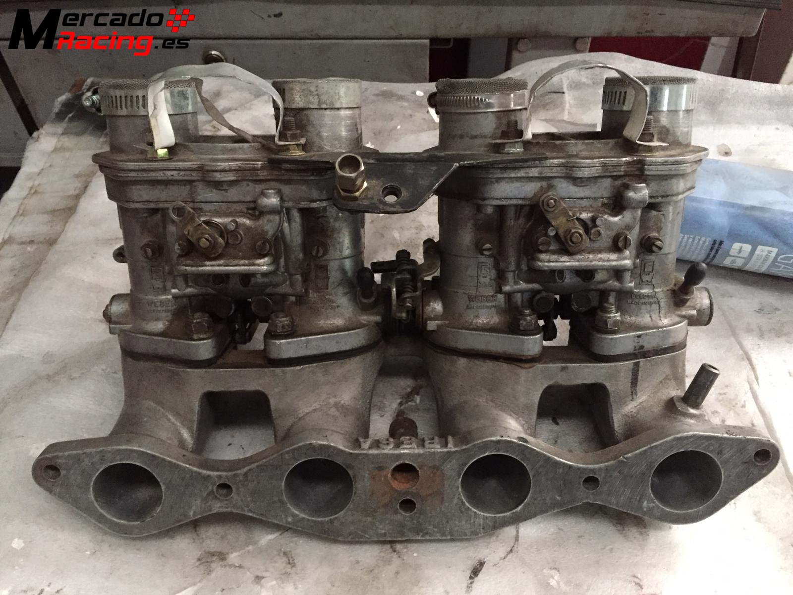 Doble carburacion ford fiesta mk1