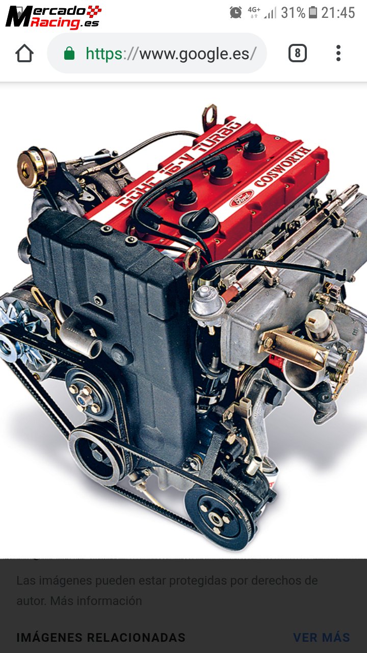 Motor cosworth 4x4
