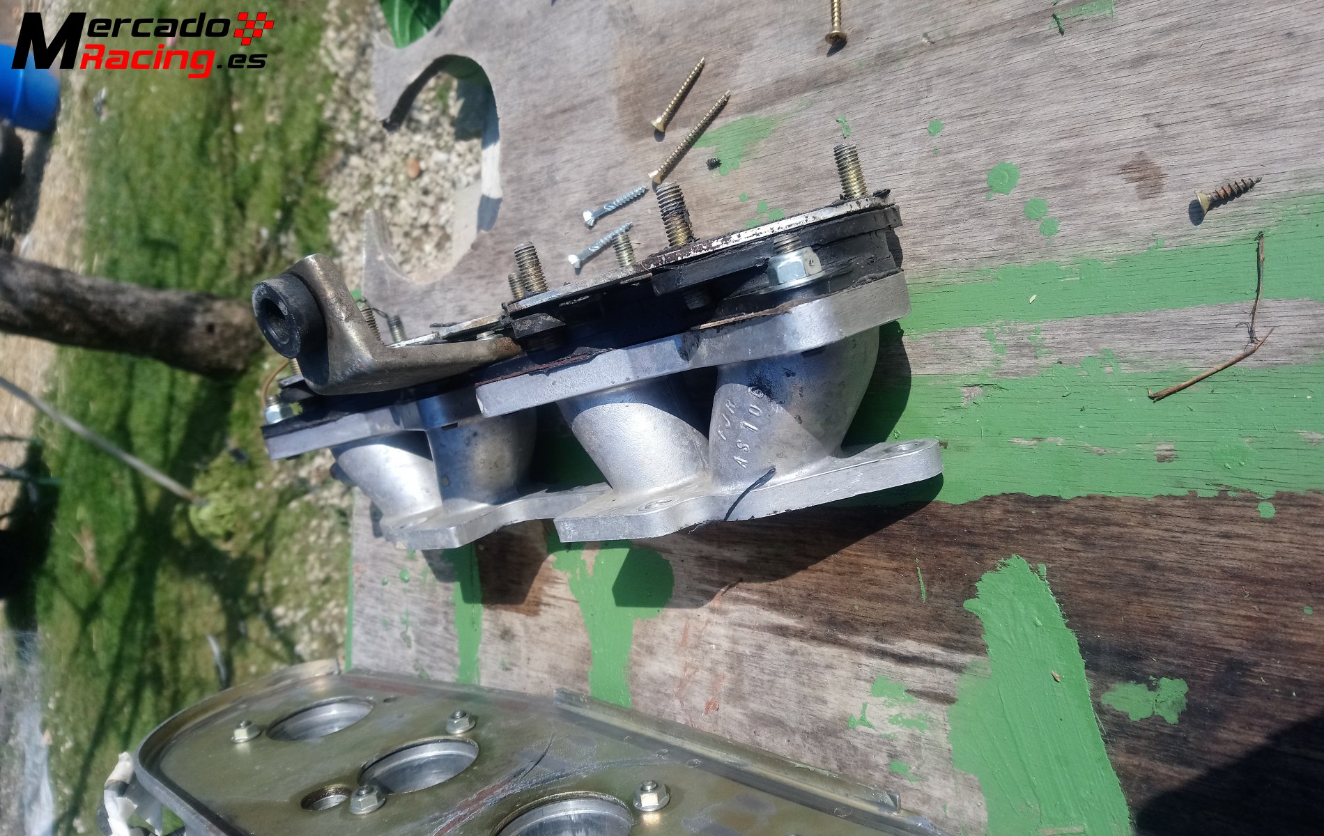 Carburación weber 40   colector atmision 205 rally