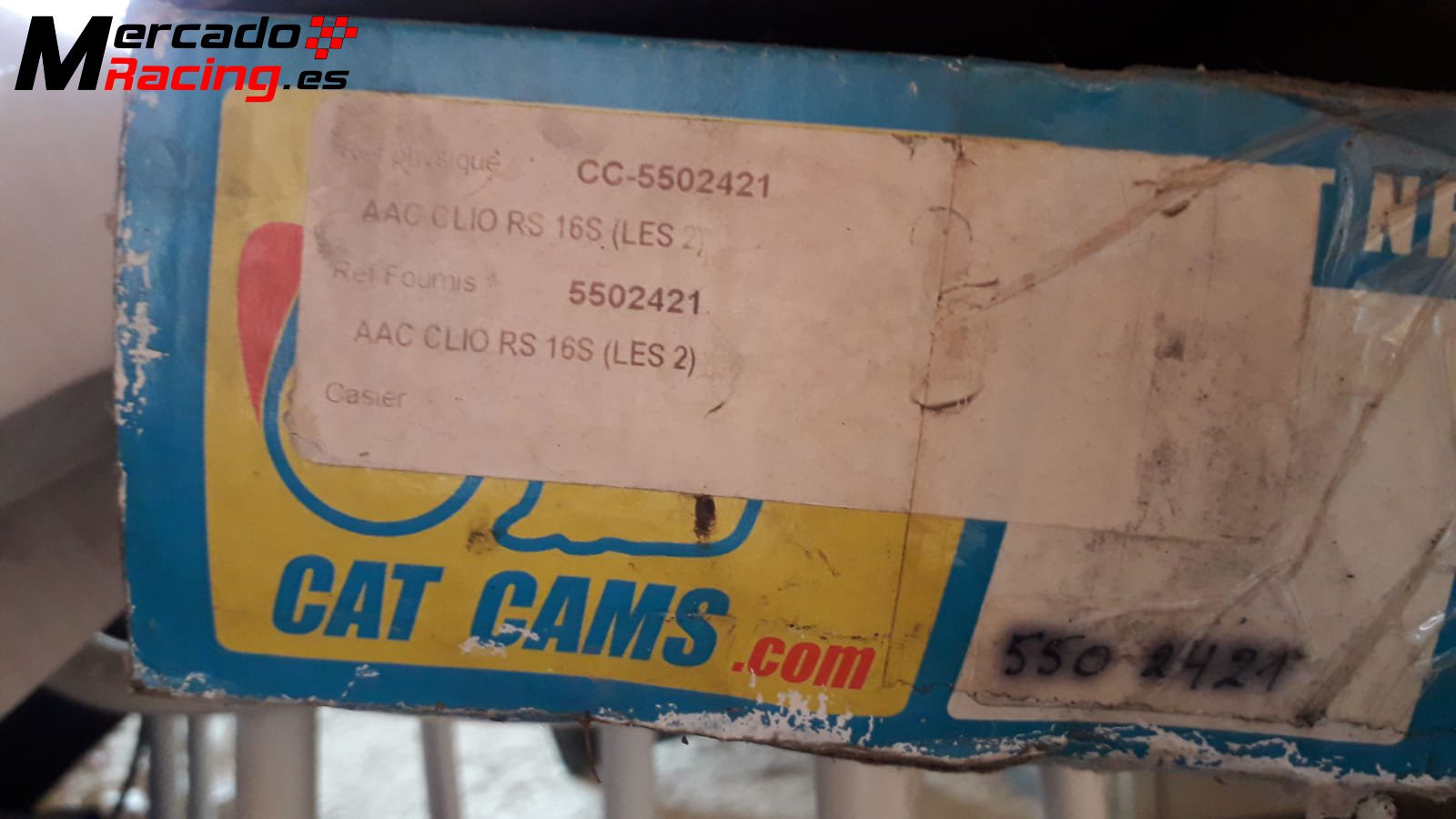 Arboles de levas de clio sport 