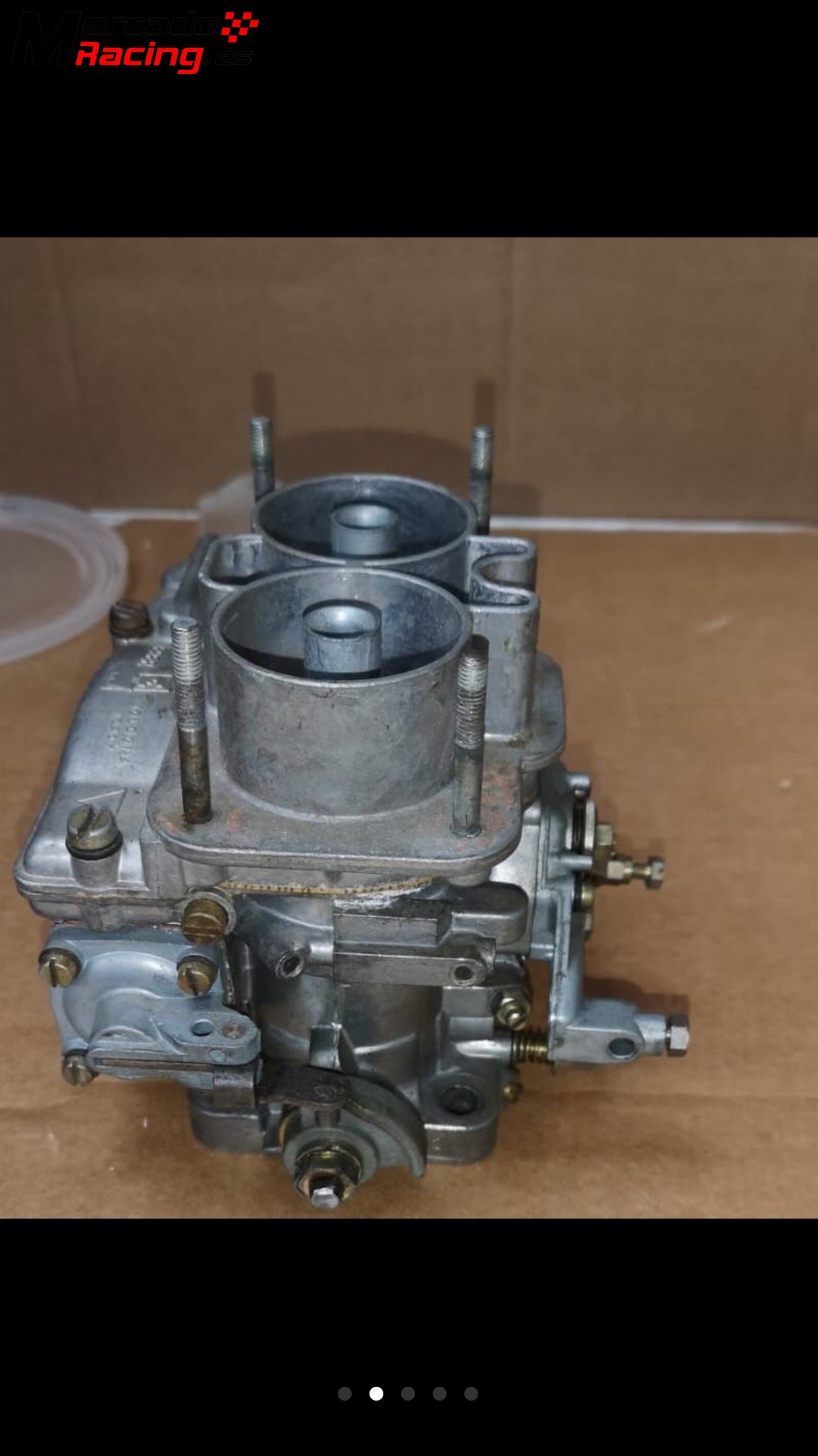 Carburador weber 36 