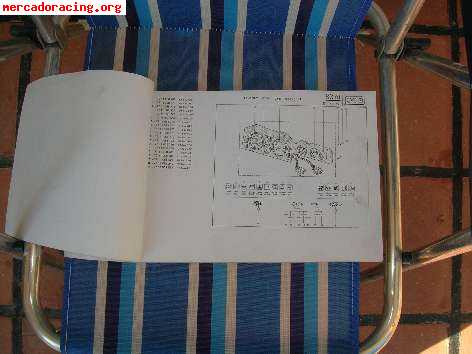 Vendo catalogo de piezas de competicion renault sport