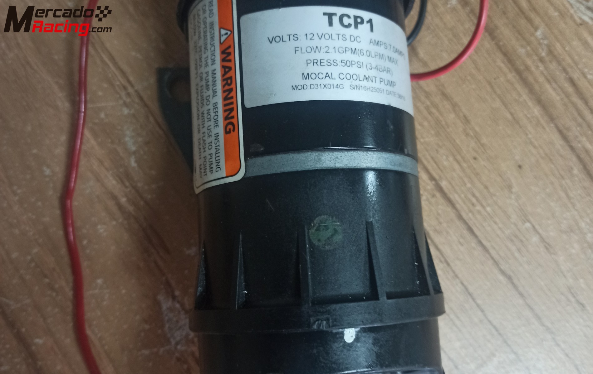 Bomba electrica aceite mocal tcp1