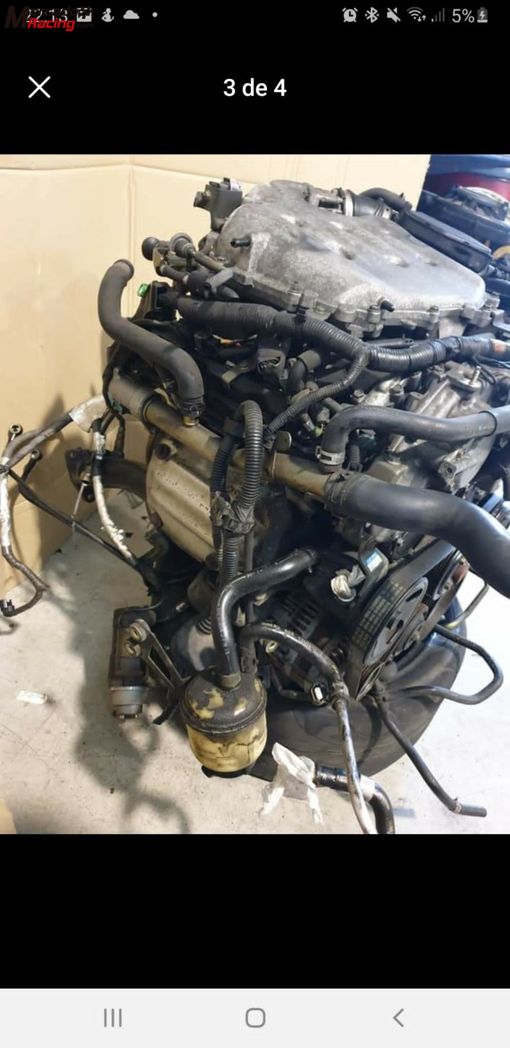 Vendo motor nissan vq35de usado 