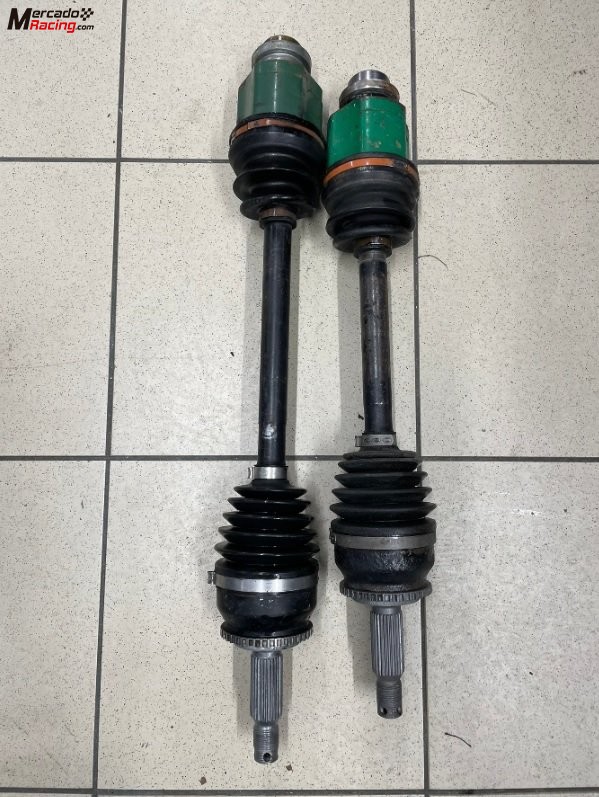 Transfer box for evo 7,8,9 + driveshafts front front and rear 