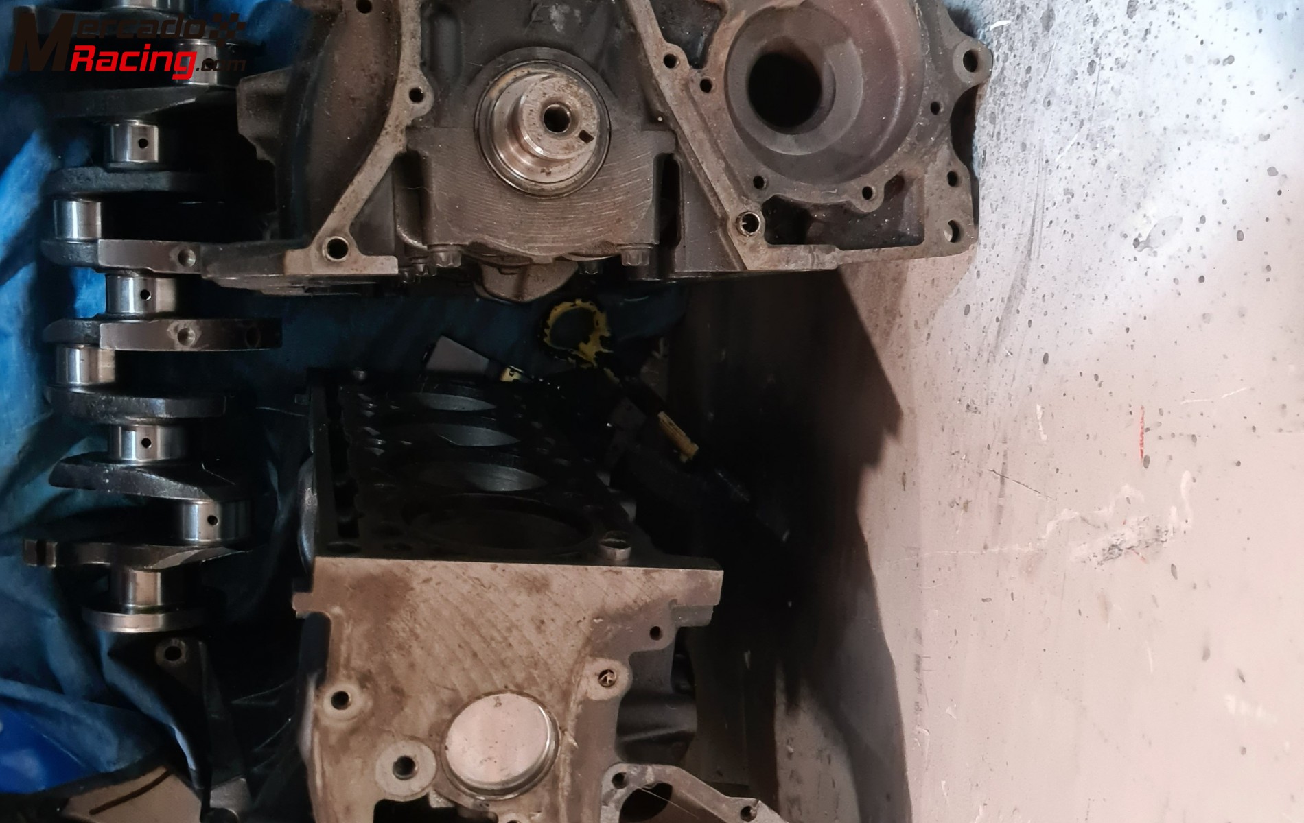 Bloques motor f4r clio sport culata y cigueñal