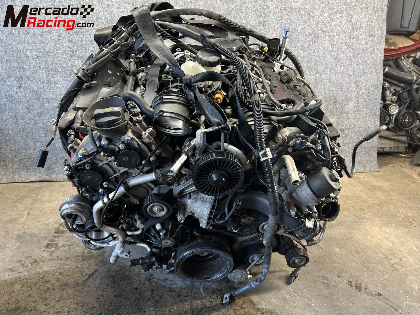 Mercedes w222 s63 5.5l amg turbo engine motor assembly 72k oem