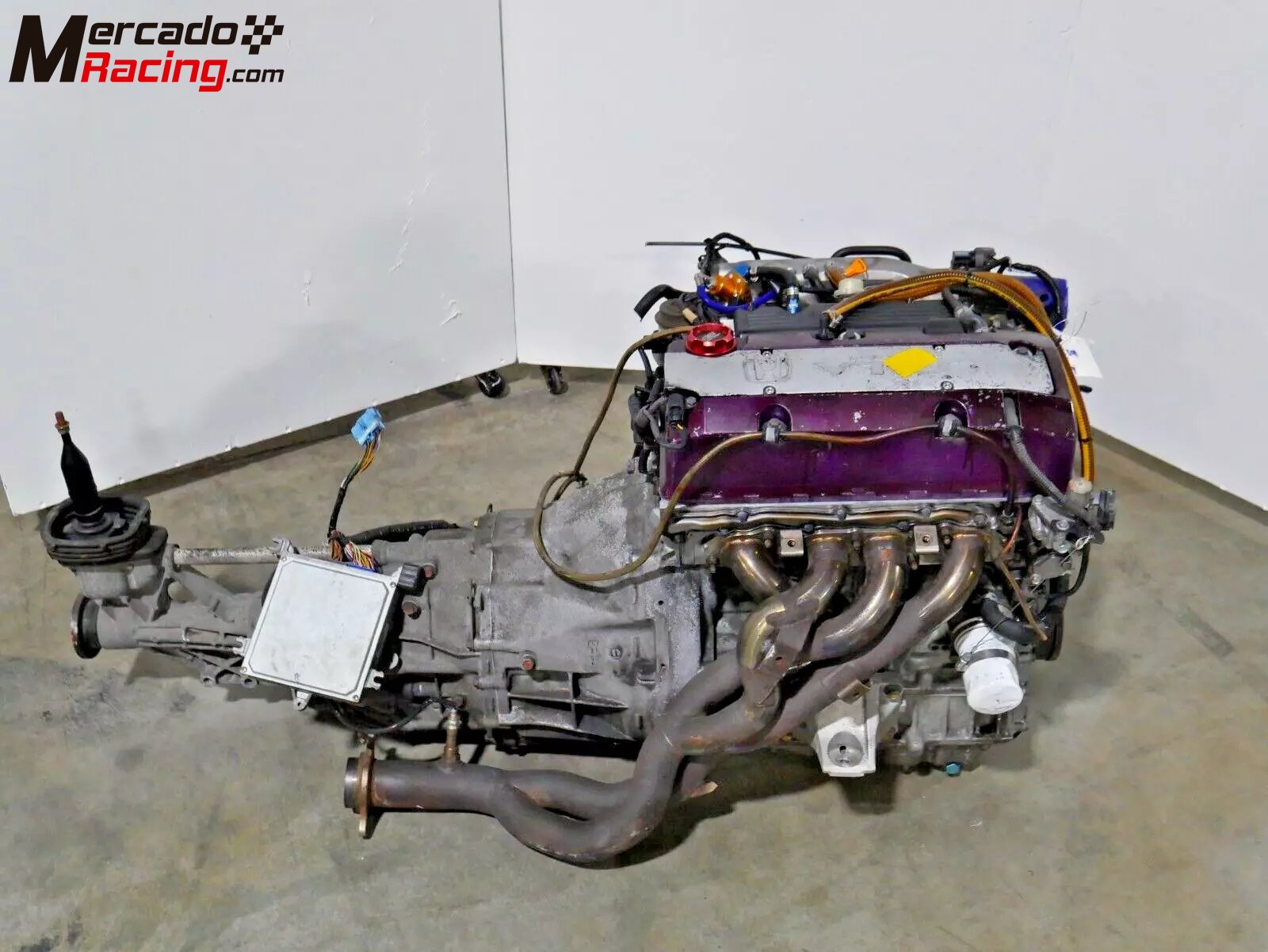 Jdm 01-03 honda s2000 ap1 f20c engine 6 speed transmission ecu mugen headers s2k