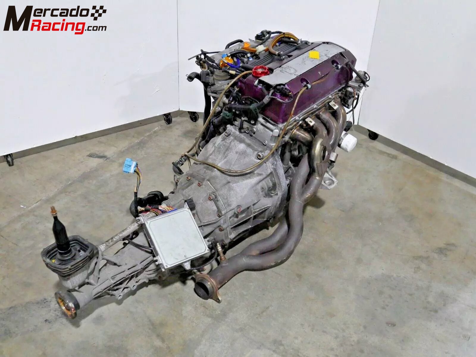 Jdm 01-03 honda s2000 ap1 f20c engine 6 speed transmission ecu mugen headers s2k