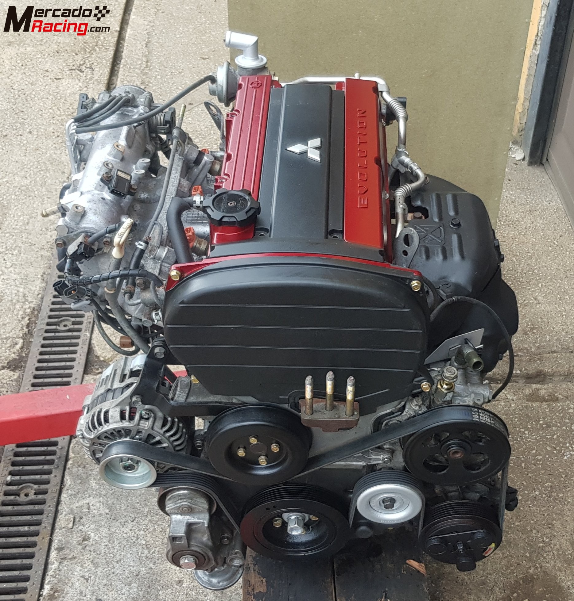 Motor mitsubishi evo  vii