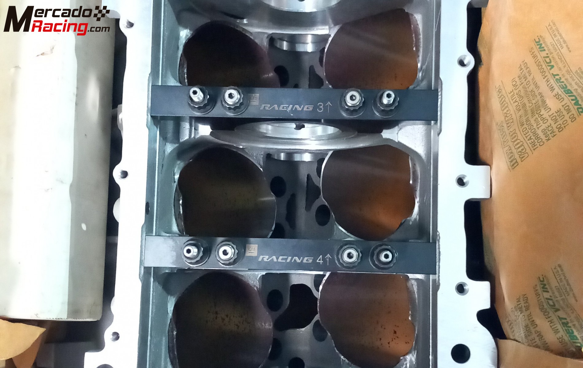 Motor corvette  6800cc mrt performance 