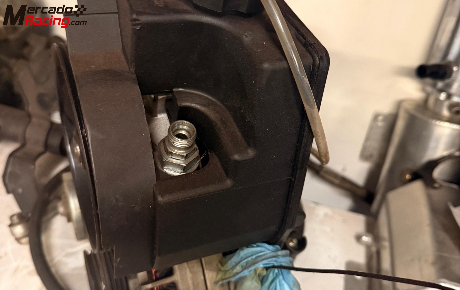 Bomba direccion + alternador + soporte motor psa 16v